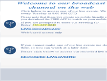 Tablet Screenshot of iclubbiztv.com